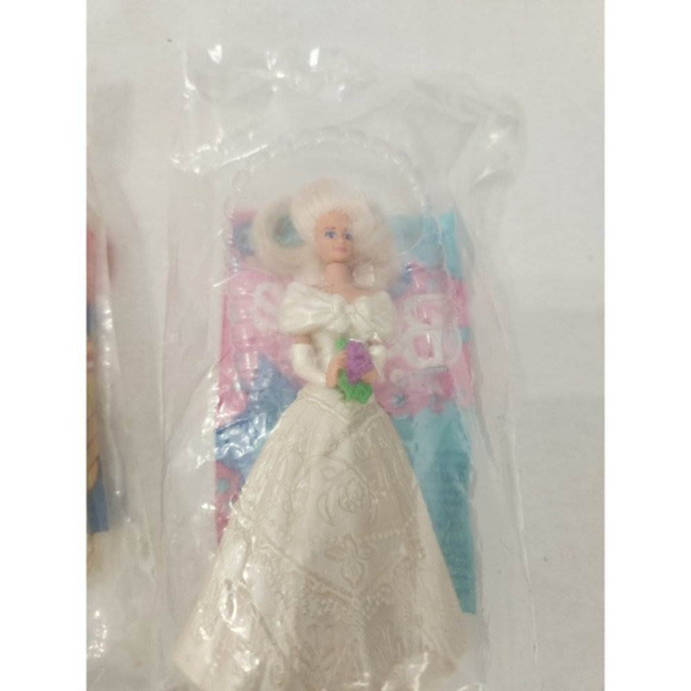 McDonalds Happy Meal Toy 1995 Barbie Lot Bride Bridesmaid Skipper Mexican Doll‎